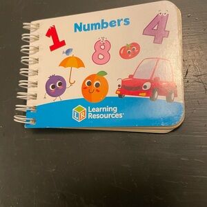 Numbers Book for Kids - Blue